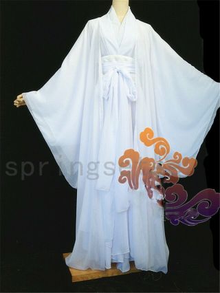 Tian Guan Ci Fu Xie Lian Cosplay Set White Chinese Ancient Costume Suit Bl Novel