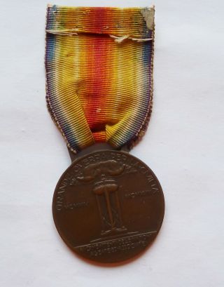 ITALIAN INTERALLIED VICTORY MEDAL 1918 FIRST WORLD WAR WWI ITALY KINGDOM 4