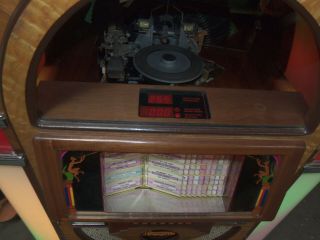 Rare Antique Apparatus Rainbow Bubbler model RB - 2 45rpm jukebox.  Serial 2 10
