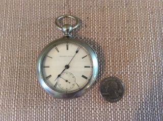 Vintage National Watch Co. ,  (elgin) Key - Wind Pocket Watch,  1169525,