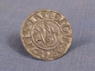 ANCIENT CRUSADER COIN DENAR ANTIOCH BOHEMOND III SILVER 1163 1201 VF 8