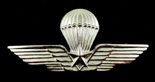 Italy Italian Military Parachute Jump Wings Badge Insignia Badge Pin