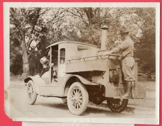 1917 Us Army Mobile Field Kitchen For 250 Men 7.  25x9.  25 News Photo