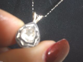 Best Radiant Antique 1.  5 Ct Rose Cut Diamond 14k Pendant,  Necklace