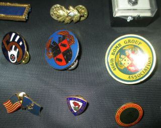 US MILITARY PINS & PATCHES EAGLE DUCK PURPLE HEART Sterling Silver 10K Gold RCAF 7