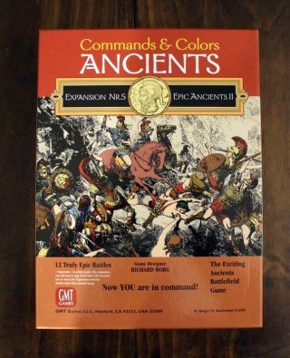 Commands & Colors Expansion 5 Epic Ancients Ii 2009 Gmt Rare