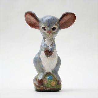Ceramic Sculpture By Thelma Frazier Winter " Small Mouse "