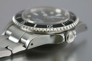 Rolex Sea - Dweller 16660 Vintage Dive Watch “Triple 6” Circa 1980s Matte Dial 12