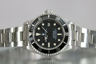 Rolex Sea - Dweller 16660 Vintage Dive Watch “Triple 6” Circa 1980s Matte Dial 2