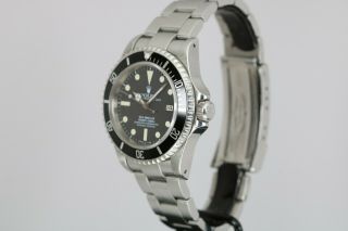 Rolex Sea - Dweller 16660 Vintage Dive Watch “Triple 6” Circa 1980s Matte Dial 5