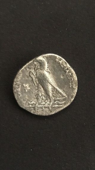ancient greek Silver Tetradrachm Ptolemy In Stunning Shape AUTHENTIC 2