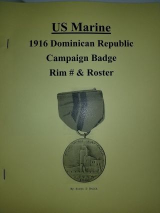 Marine Corps Banana Wars 1916 Dominican Republic 