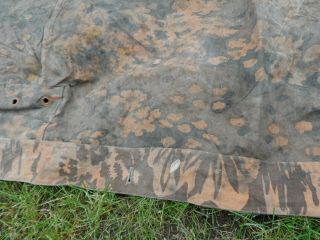 German waffen elite camo camouflage ZELTBAHN raincoat Tent 5