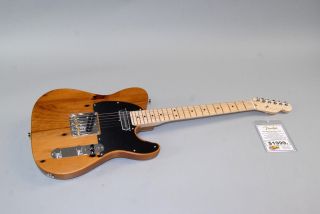 Fender 2017 Ltd American Vintage 59 Tele Pine Electric Guitar W Case,