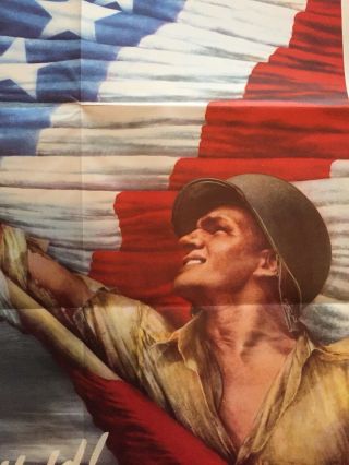 Authentic 1944 WWII War Bond Poster 5