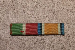 Rare Ww1 British War Medal & Mercantile Marine Ribbon Bar Set