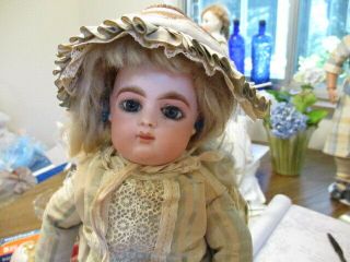 Rare 14 " Charming Antique French Francois Gaultier Doll Marked Head " Fg 4 "