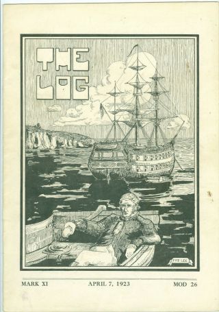 13 1922 - 1924 The Log,  United States Naval Academy,  Magazines,  8 ½ x 12 Inches 4