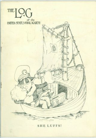 13 1922 - 1924 The Log,  United States Naval Academy,  Magazines,  8 ½ x 12 Inches 7