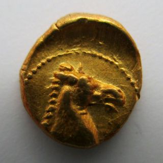 350 - 290 BC Carthage Zeugitana AV 1/10 STATER Ancient Coin GOLD Greek PALM Greece 5
