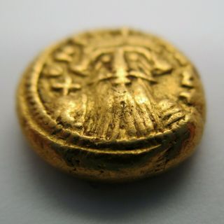 641 - 668 AD Byzantine Empire CONSTANS II Gold Coin AV SOLIDUS Carthage ANCIENT 4