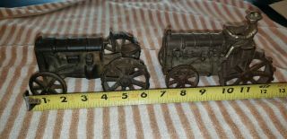 Antique 1928 Arcade 273 Cast Iron Fordson Tractor Driver