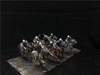 1/56 28mm Ancient DPS painted SAGA Norman Cavalry GH1316 3