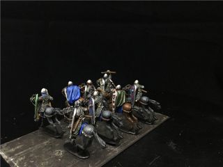 1/56 28mm Ancient DPS painted SAGA Norman Cavalry GH1316 5