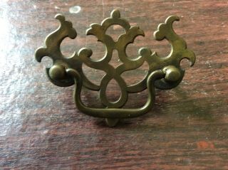 15 Vintage Brass Drawer Pulls 2.  5 Inch.  Classic Style