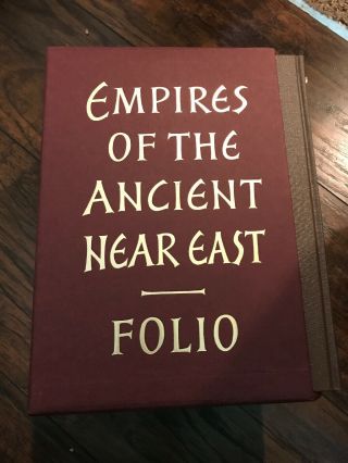 Folio Society Empires of The Ancient Near East 4 Book Set Egypt Persia Babylon 2