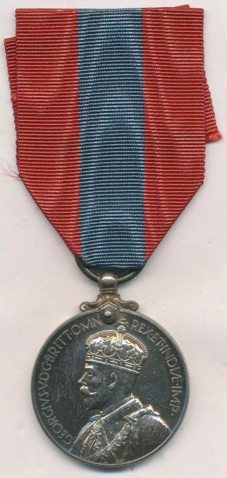 Great Britain - Imperial Service Medal - George V - Henry James Pike (bs012)