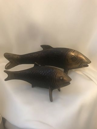 Brass Statue Fish Sculptures Made In India