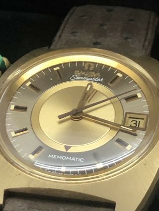 Vintage Men’s Omega Seamaster Memomatic Watch C1970s