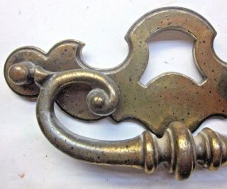 Vintage BPC P2977 1671 167 Dark Brass Drop Bail Pull Handle: Drawer Holes=5 - 1/4 