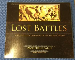 Fifth Column Games - Lost Battles - Forty Battles & Campaigns Of The Ancient World