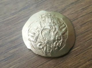 OLD ANCIENT BYZANTINE GOLD COIN 2