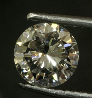GIA loose certified.  93ct SI2 H round brilliant diamond vintage antique 5