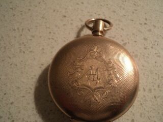 Antique Waterbury Watch Company Pocket Watch Usa