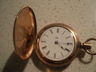 Antique Waterbury Watch Company pocket watch USA 3