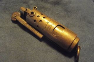 WW I Vintage Cdn/British Brass Trench Cigarette Lighter Made In Austria 3