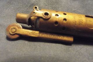 WW I Vintage Cdn/British Brass Trench Cigarette Lighter Made In Austria 5