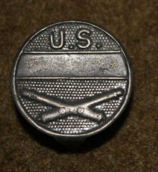 Wwi Ww1 U.  S.  Army Artillery Id Tag Complete With Ring Back