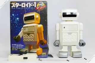 Epoch Horikawa Yonezawa Masudaya Staroid - 1 Robot Tin Japan Vintage Space Toy