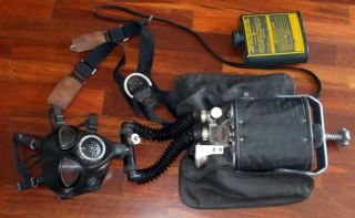 U S Navy Oxygen Breathing Apparatus OBA Mine Safety Rescue Firefighting Survival 3