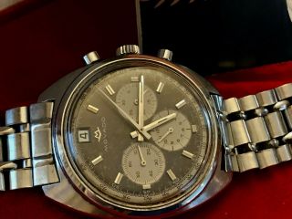 collectors 1969 Movado / Zenith El Primero FIRST 100 MADE vintage chronograph 8