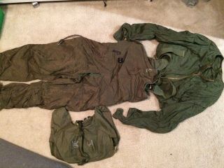 Ww2 Us Army Air Forces F3 Electrically Heated Jacket,  Pants,  And Inner Booties