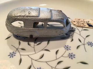 Rare Antique Cast Iron Toy Tow Camper Marked “1” 2279 Made In Usa”