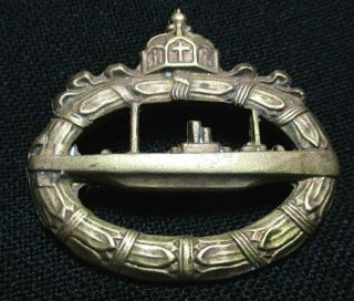 Gorgeous Ww1 German/prussian U - Boat Crewman Medal