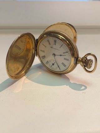 1900 18s 17j Hamilton 925 Pocket Watch Model 2