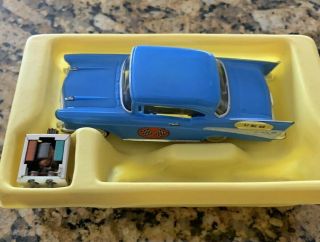 Ideal 1960’s Motorific Stock Car Pack 1957 Chevy Bel Air Slot Car W/box Insert